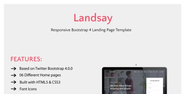 адаптивный шаблон сайта bootstrap 4