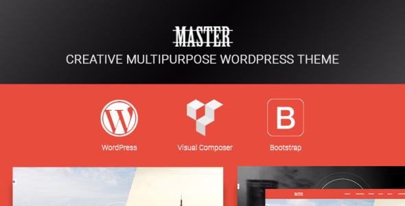 креативная многоцелевая тема wordpress