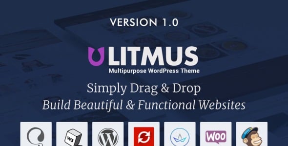 креативная многоцелевая тема wordpress