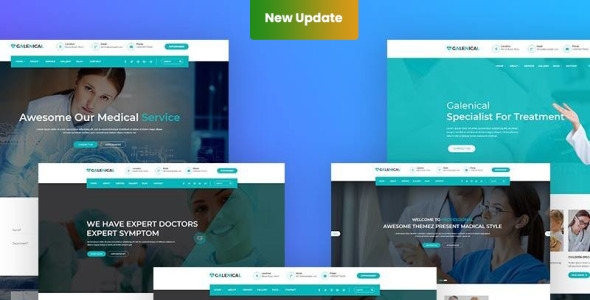 медицинские и медицинские услуги wordpress тема