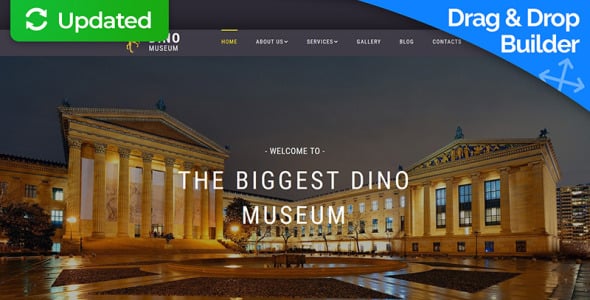 музей естествознания moto cms 3 шаблон