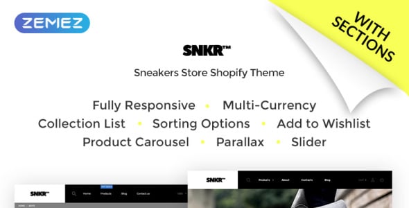 Sneakers Store Shopify Theme