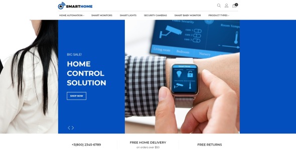 amp home electronics magento тема