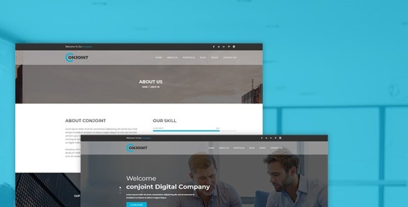 шаблон корпоративного сайта