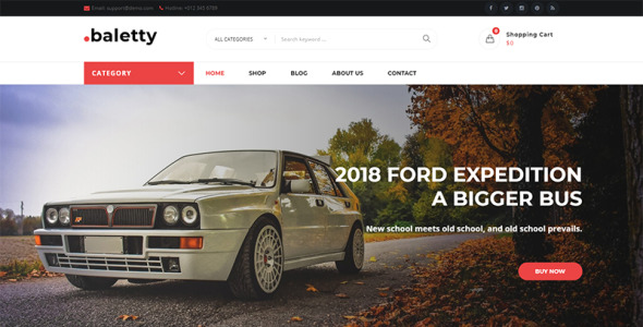 baletty – отзывчивая тема woocommerce