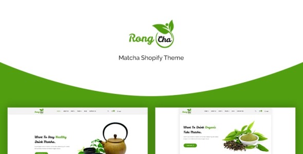 matcha shopify тема