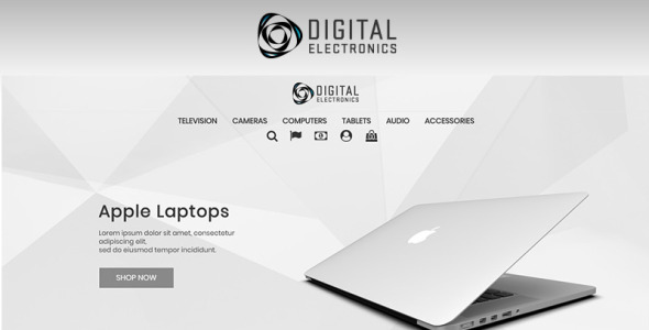 магазин цифровой электроники 1.7 prestashop тема