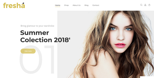 элегантный модный магазин woocommerce тема
