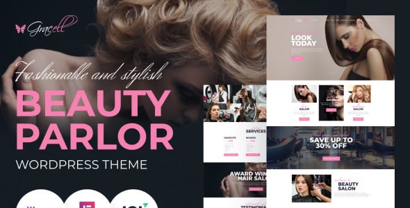 салон красоты wordpress elementor theme