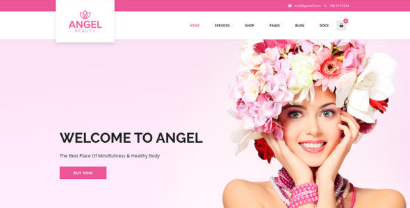 салон красоты магазин woocommerce wordpress elementor theme