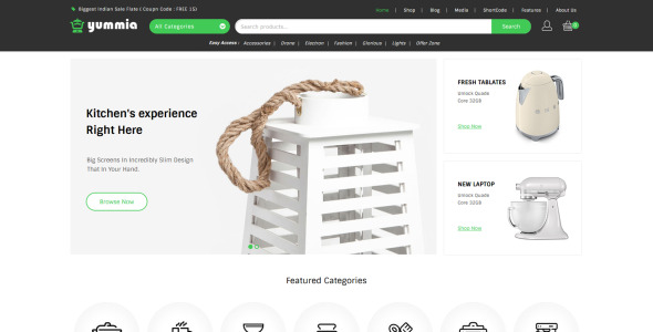 кухня многоцелевая тема woocommerce