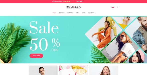 модный магазин elementor woocommerce theme