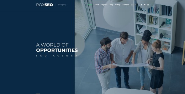 seo агентство joomla шаблон