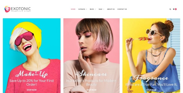 Cosmetics Store Elementor WooCommerce Theme