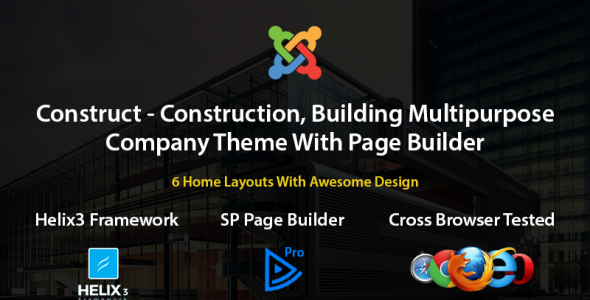 строительство, создание шаблона joomla