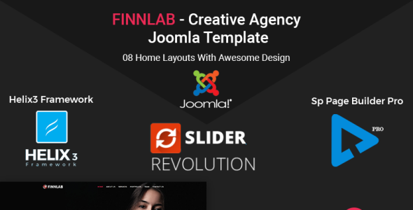 Creative Agency Joomla Template