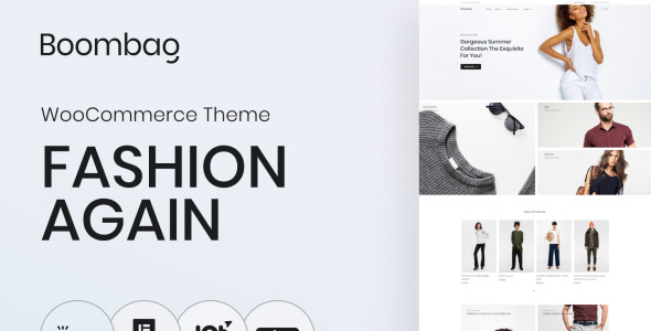 одежда электронная коммерция современный элементор woocommerce тема