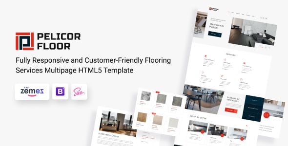 настил компании многостраничный html5 шаблон сайта