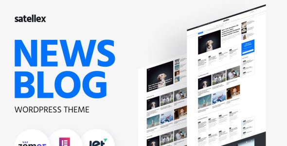 новостной блог многофункциональная классическая тема wordpress
