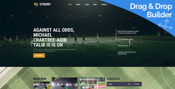 Sport Classic Moto CMS 3 Template