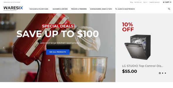 бытовая техника magento тема
