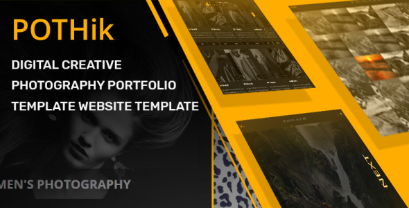 шаблон сайта портфолио цифровой творческой фотографии
