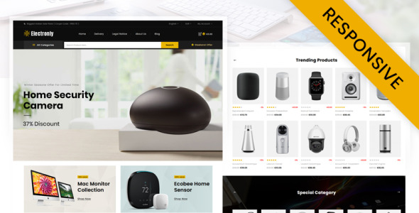 тема цифрового магазина prestashop