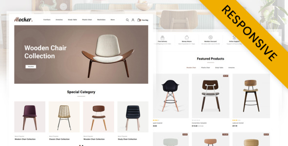 Furniture Store OpenCart Template