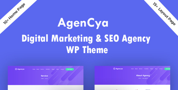 digital marketing &amp; seo agency wordpress theme