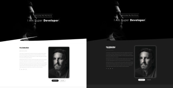 многоцелевой шаблон целевой страницы портфолио