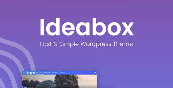 блог и журнал wordpress тема