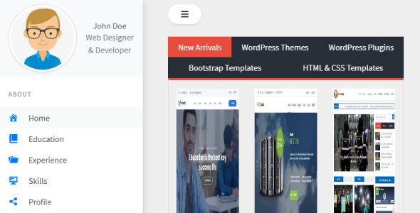 Portfolio WordPress Theme