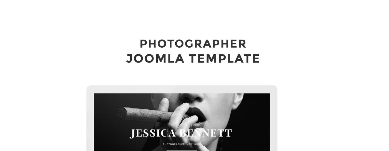 портфолио фотографа отзывчивый шаблон joomla
