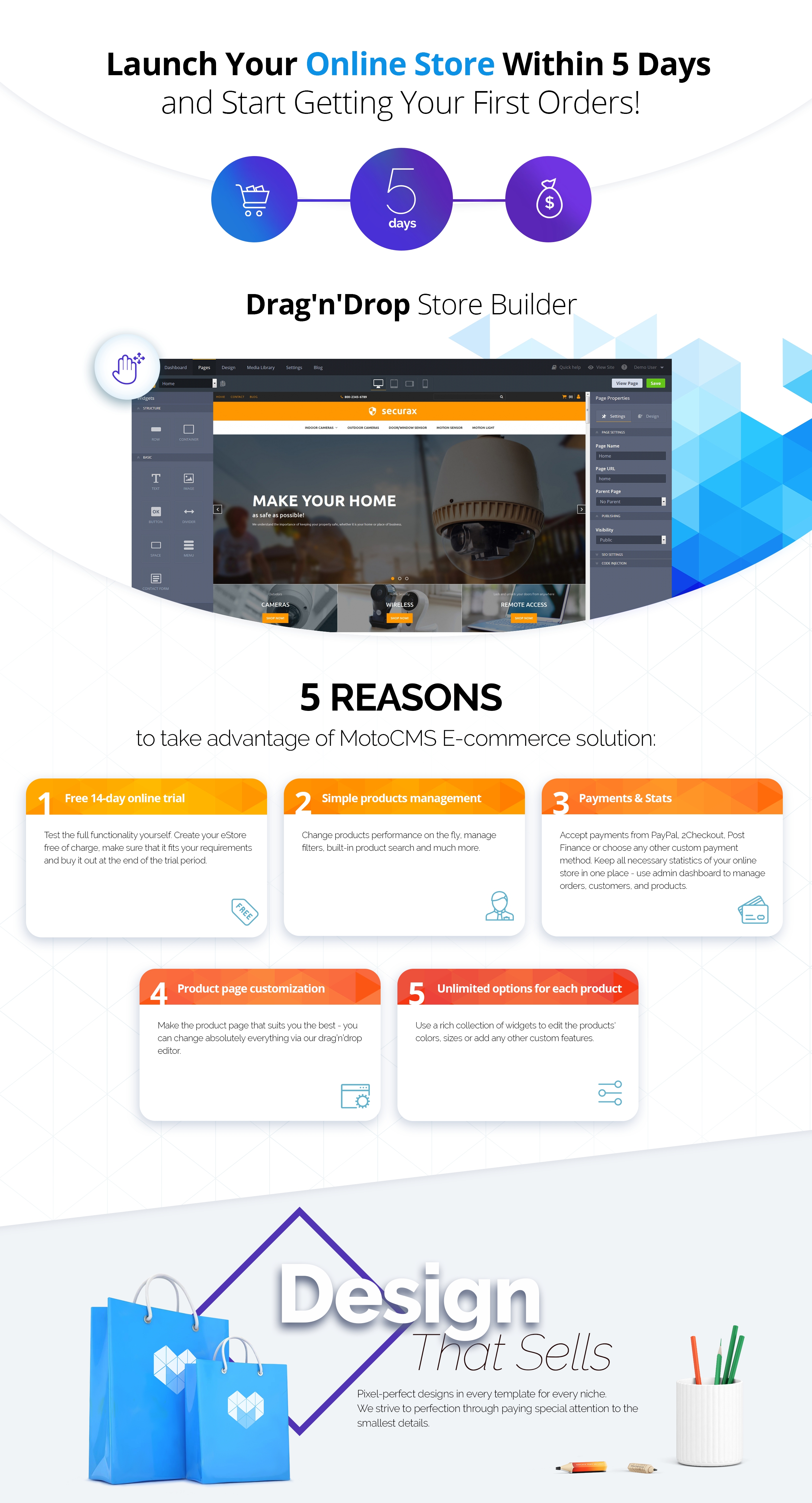 securax отзывчивый шаблон электронной коммерции motocms