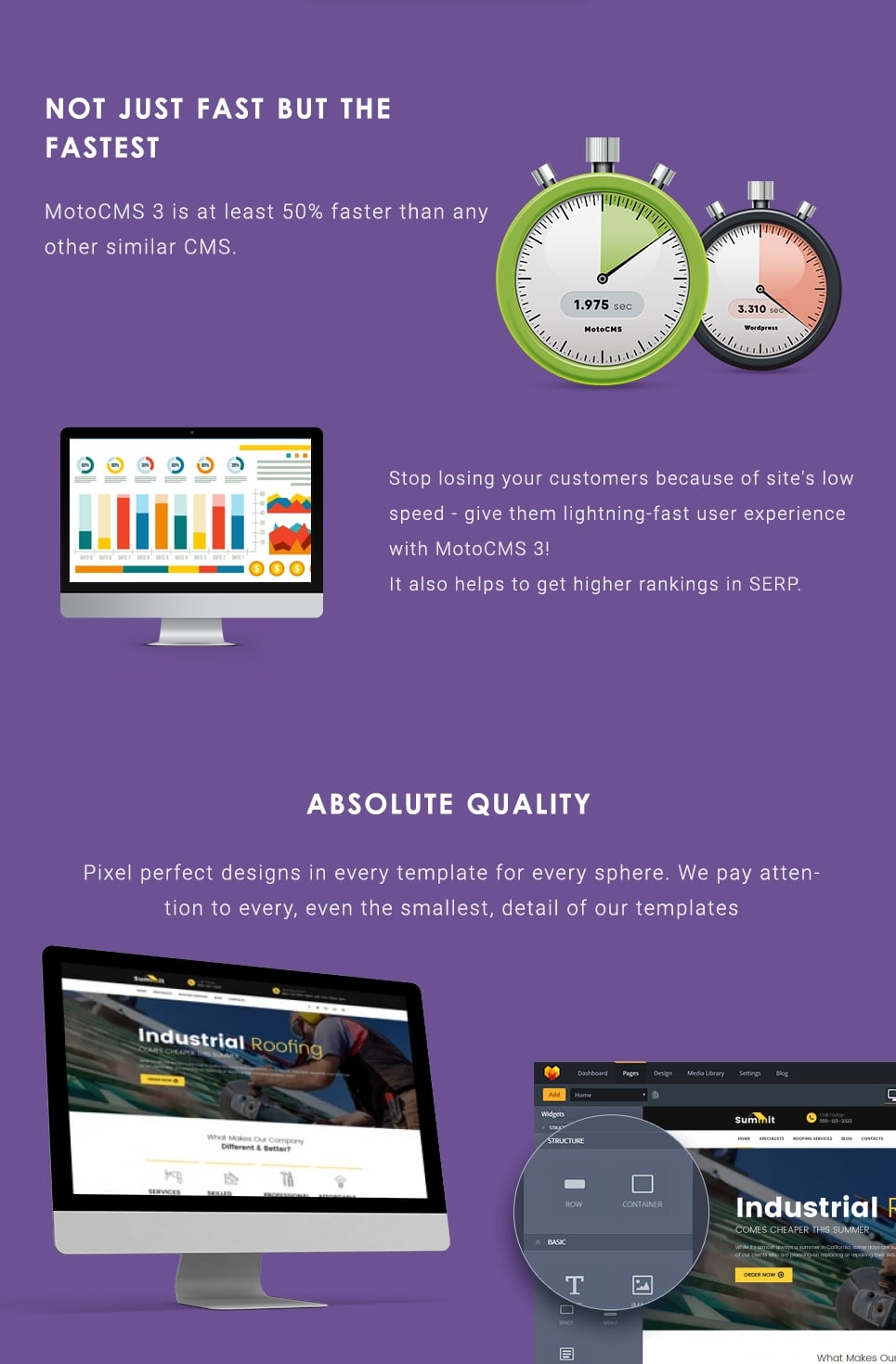 шаблон roofing moto cms 3