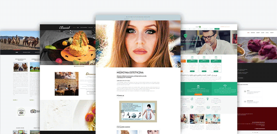 dance studio responsive moto cms 3 шаблон