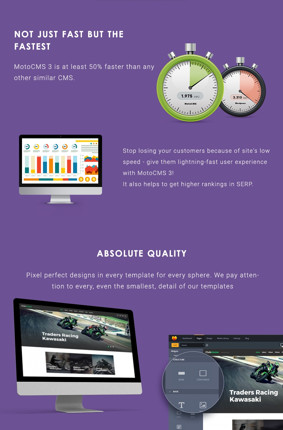 motor sports moto cms 3 шаблон