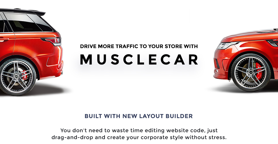 musclecar отзывчивый шаблон opencart
