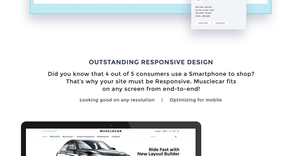 musclecar отзывчивый шаблон opencart