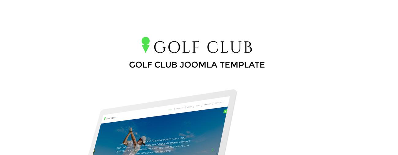 шаблон golf &amp; sport joomla
