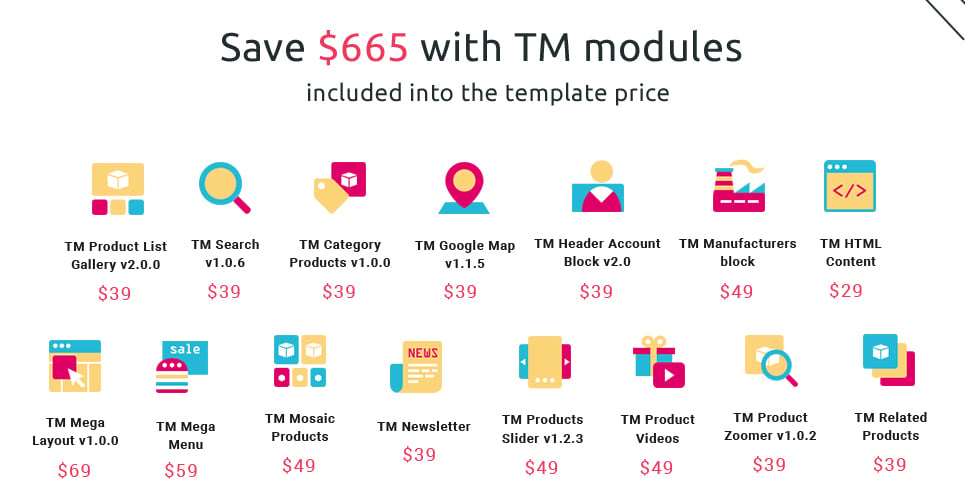модный магазин prestashop тема