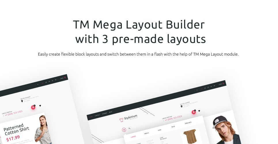 модный магазин prestashop тема
