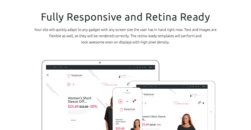 модный магазин prestashop тема