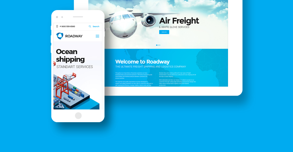 тема wordpress logistics & transportation services