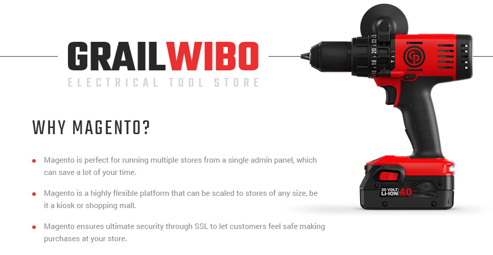 тема grailwibo magento