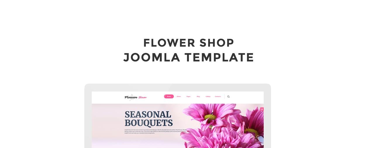 шаблон flower sun joomla