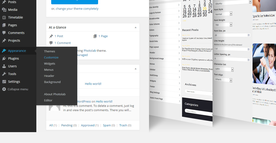 услуга замены автомобильных ключей wordpress theme