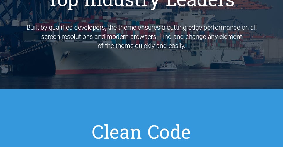 тема wordpress морское дело, транспорт и логистика