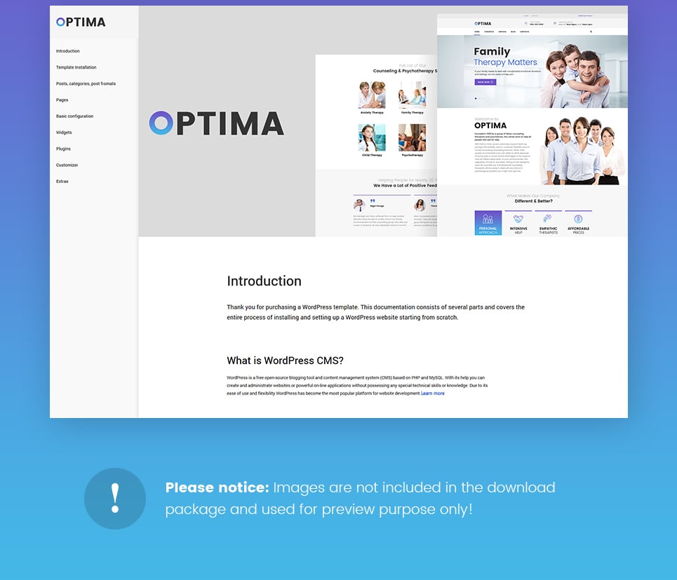 семейная терапия wordpress тема