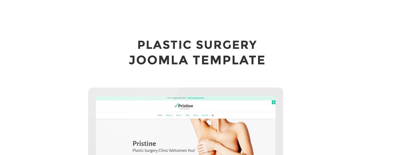 клиника пластической хирургии joomla шаблон